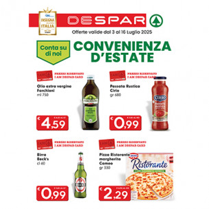 volantino VOLANTINO DESPAR 3-16 LUGLIO dal 03/07/2025 al 16/07/2025